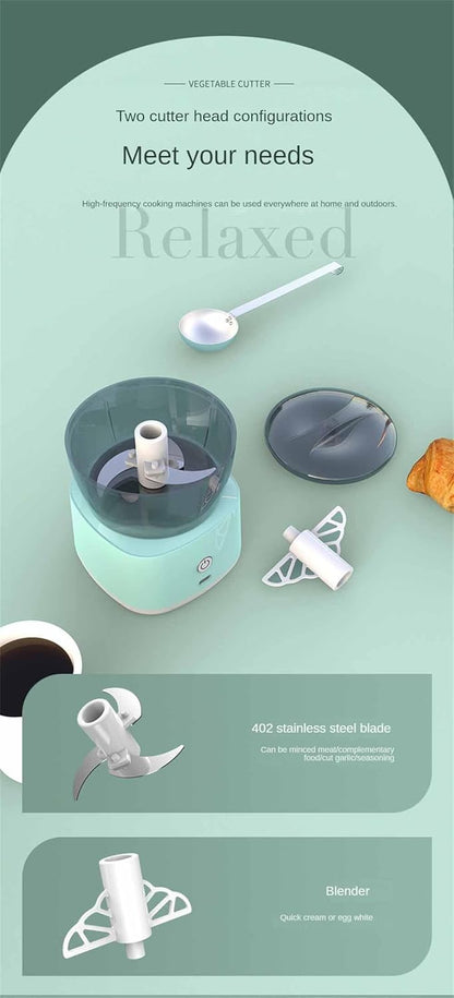 Food Processor Electric Multi- Functional Cooking Machine